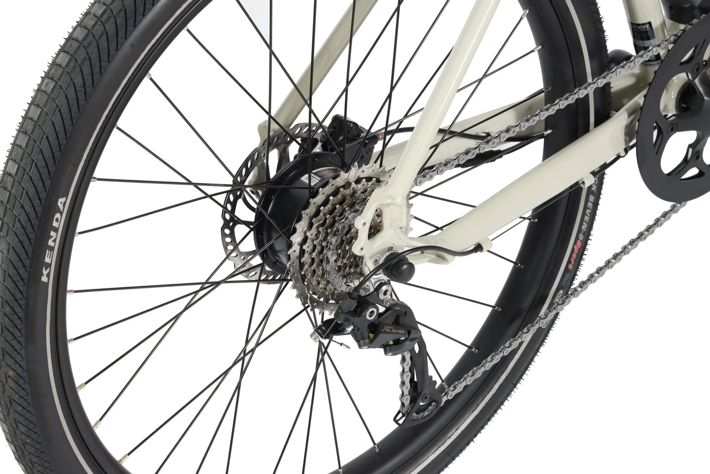 WISPER TAILWIND Comfort Crossbar Electric Bike - Top Speed 15.5mph | 50-70mi Range | 250W Power
