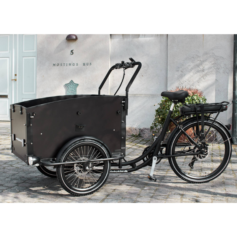 AMCargoBikes Ultimate Curve Tadpole Cargo Electric Trike - Top Speed 15.5mph | 37mi Range | 250W Power