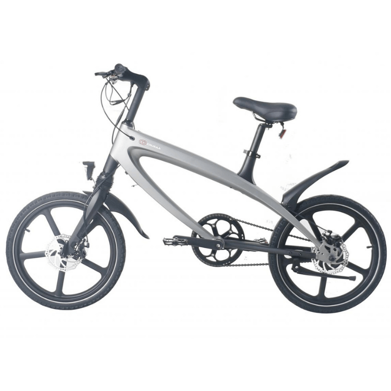 CRUZAA Electric City Electric Bike, Bluetooth Speakers - Top Speed 15.5mph | 37mi Range | 16.5kg | 240W Power