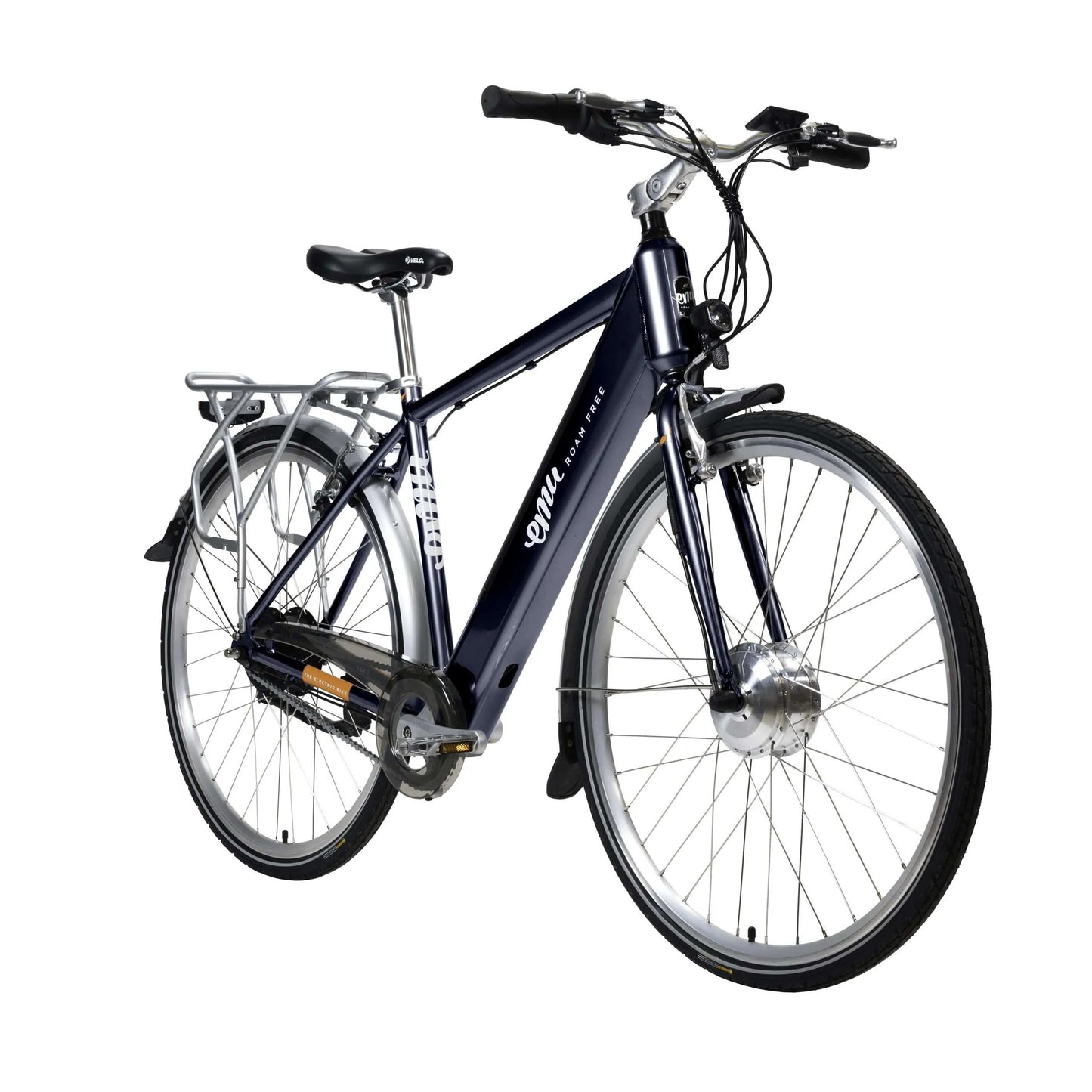 EMU Classic Mk3 Crossbar City Electric Bike - Top Speed 15.5mph | 70mi Range | 250W Power