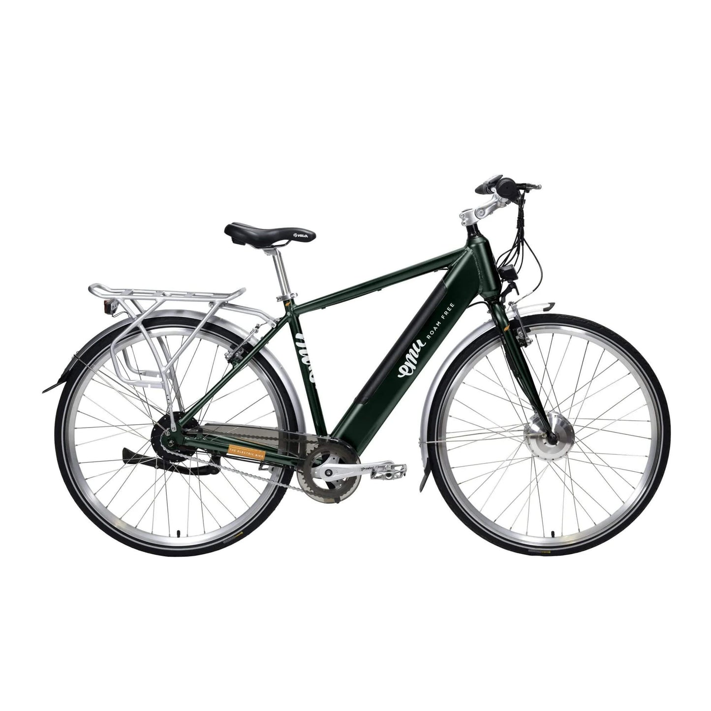 EMU Classic Mk3 Crossbar City Electric Bike - Top Speed 15.5mph | 70mi Range | 250W Power