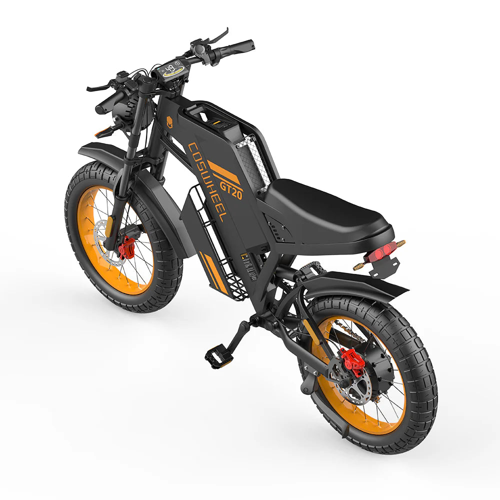 COSWHEEL GT20 Electric Bike 20" - 80Nm Torque | Top Speed 28mph | 87mi Range | 1000W Power