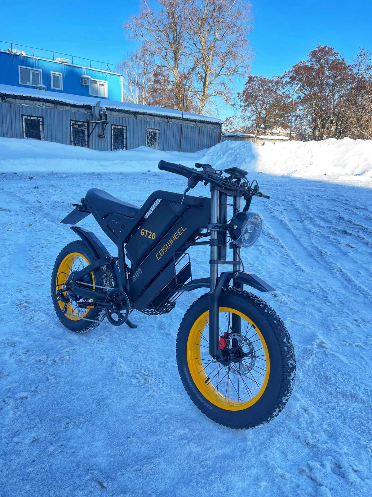 COSWHEEL GT20 Electric Bike 20" - 80Nm Torque | Top Speed 28mph | 87mi Range | 1000W Power