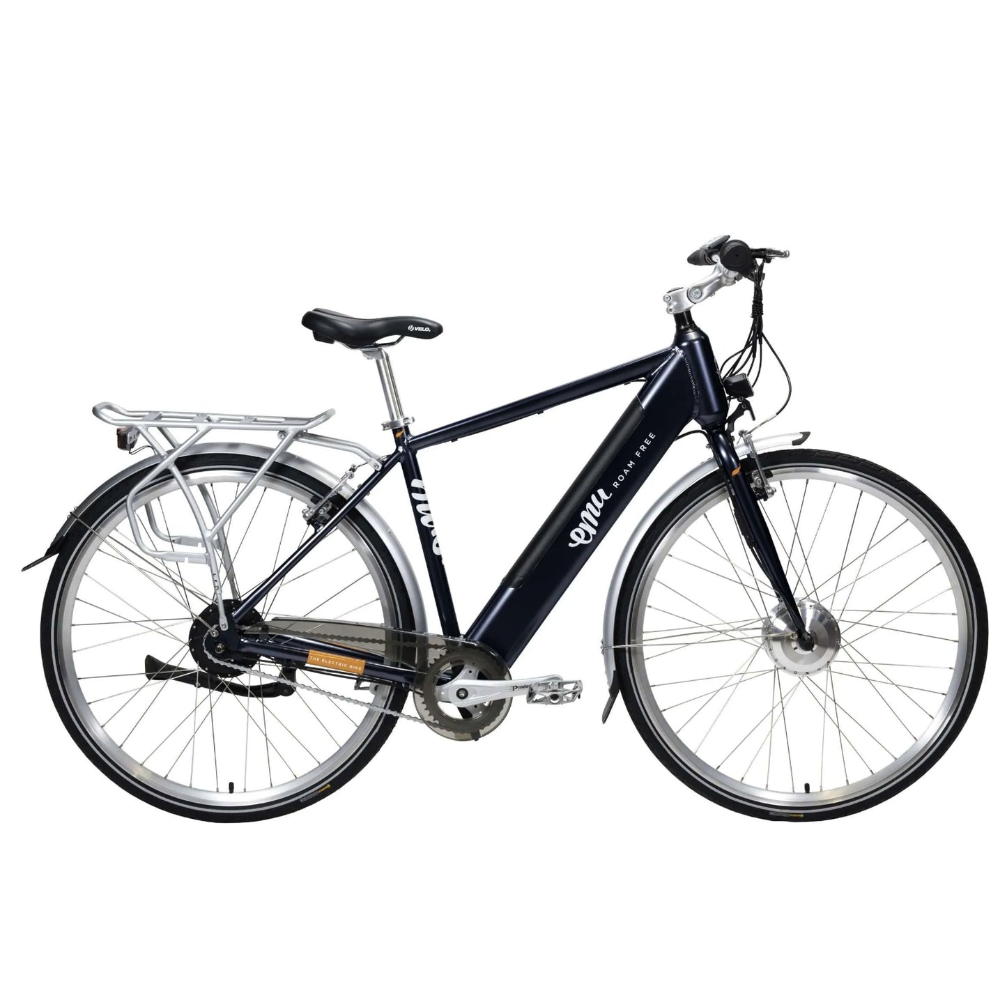 EMU Classic Mk3 Crossbar City Electric Bike - Top Speed 15.5mph | 70mi Range | 250W Power