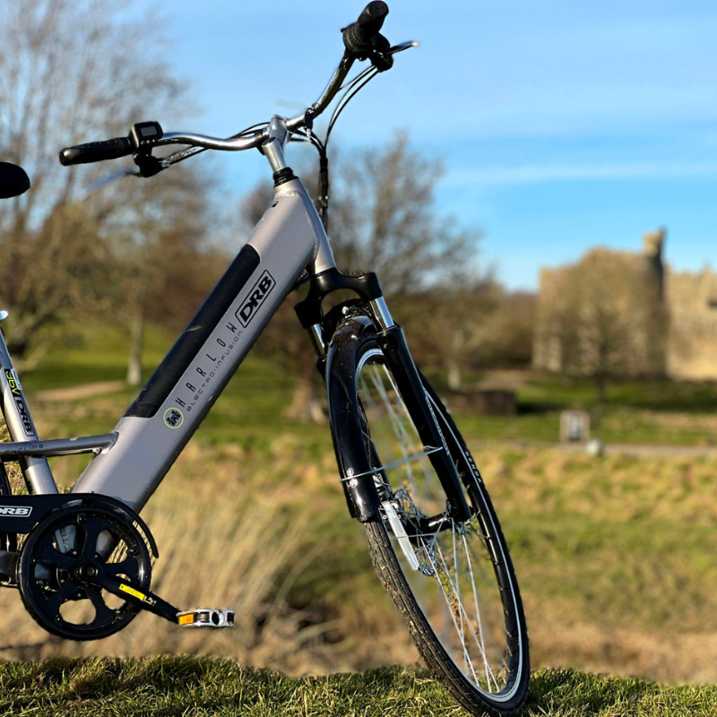 DALLINGRIDGE Harlow Hybrid Step Through Electric Bike - Top Speed 15.5mph | 50mi Range | 250W Power