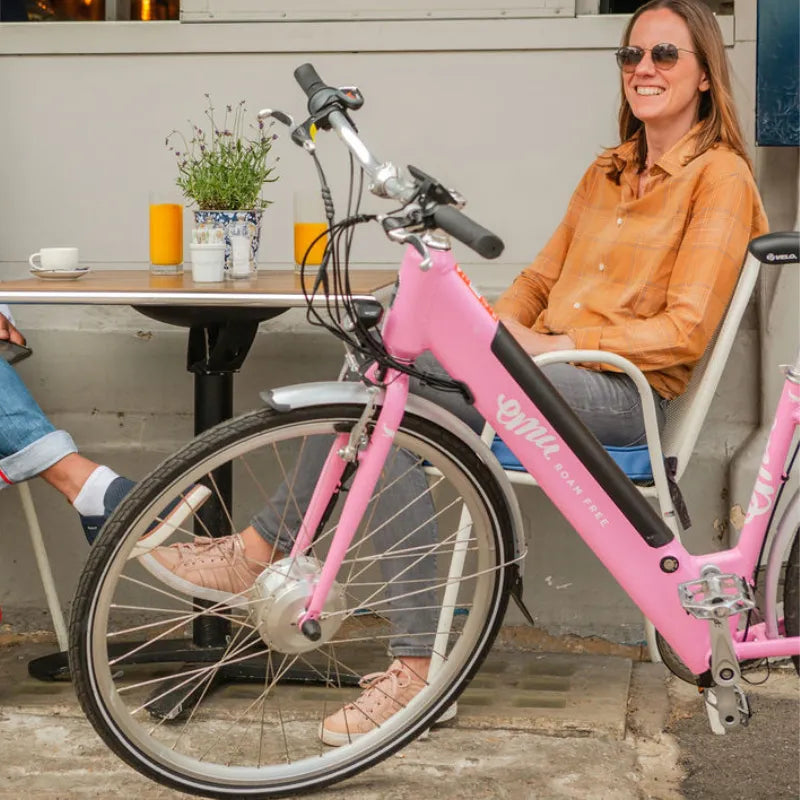 EMU Classic Mk3 Step Through City Electric City Bike - Top Speed 15.5mph | 60mi Range | 250W Power