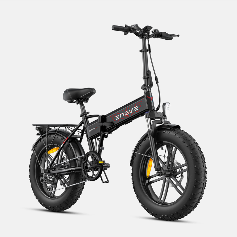 ENGWE EP-2 BOOST Foldable Full Suspension Electric Bike - Top Speed 15.5mph | 74mi Range | 250W Power