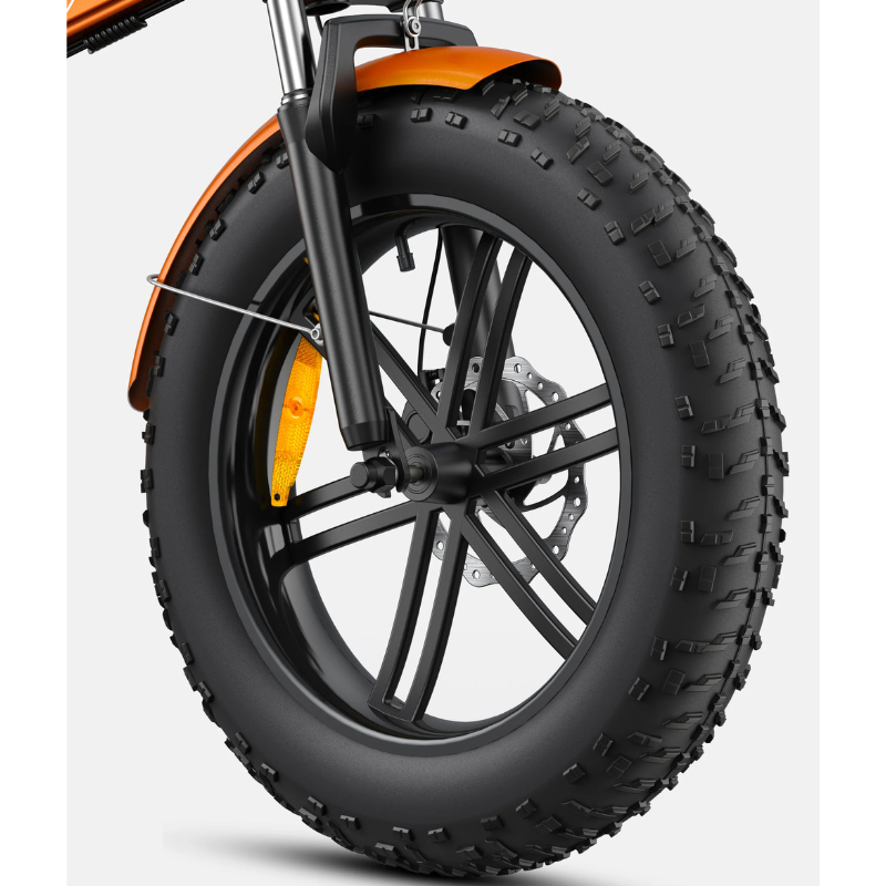 ENGWE EP-2 BOOST Foldable Full Suspension Electric Bike - Top Speed 15.5mph | 74mi Range | 250W Power