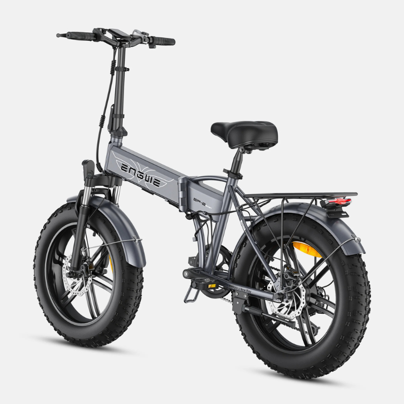 ENGWE EP-2 BOOST Foldable Full Suspension Electric Bike - Top Speed 15.5mph | 74mi Range | 250W Power