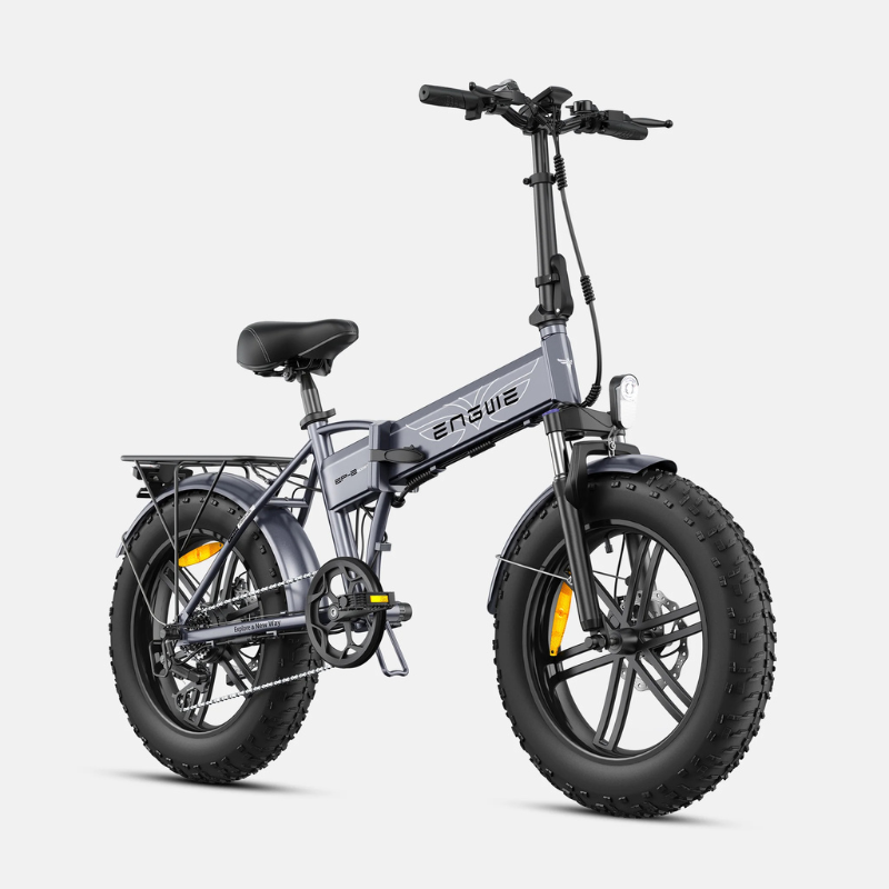 ENGWE EP-2 BOOST Foldable Full Suspension Electric Bike - Top Speed 15.5mph | 74mi Range | 250W Power
