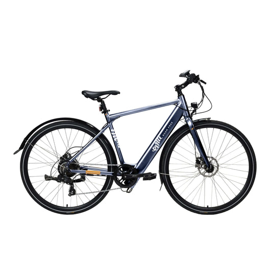 EMU Evo Crossbar Hybrid City Electric Bike - Top Speed 15.5mph | 50mi Range | 250W Power