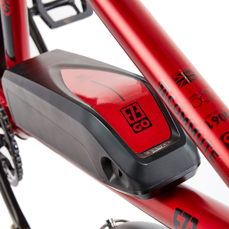 EZEGO Commute EX Gents 21" E-Bike 250W 45mi Range 15.5mph 45Nm