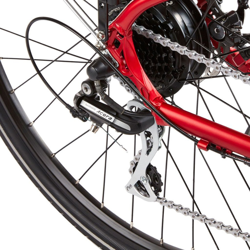 EZEGO Commute EX Gents 21" E-Bike 250W 45mi Range 15.5mph 45Nm