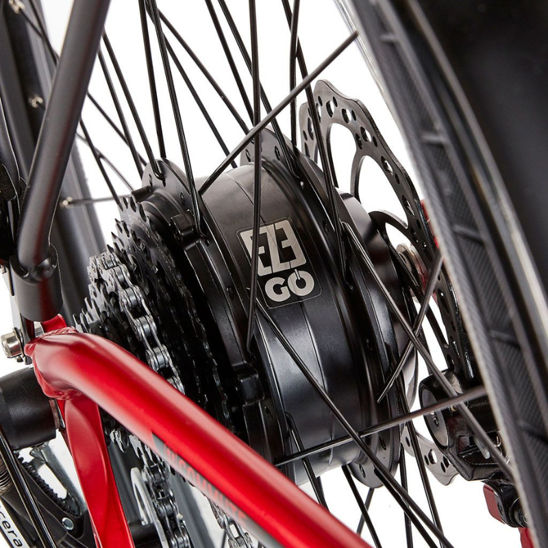 EZEGO Commute EX Gents 21" E-Bike 250W 45mi Range 15.5mph 45Nm