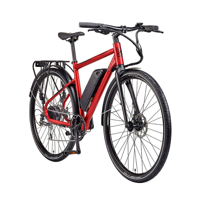 EZEGO Commute EX Gents 21" E-Bike 250W 45mi Range 15.5mph 45Nm