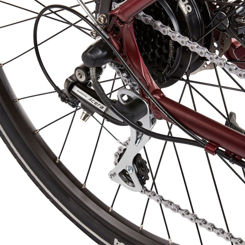 EZEGO Commute EX Ladies 15" E-Bike 250W 45mi Range 15.5mph 45Nm