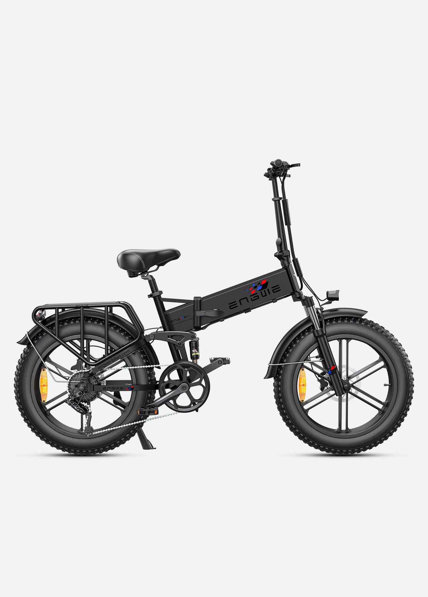 ENGWE Engine PRO 2.0 Full Suspension Foldable E-Bike 15.5mph 74mi 75Nm 1000W