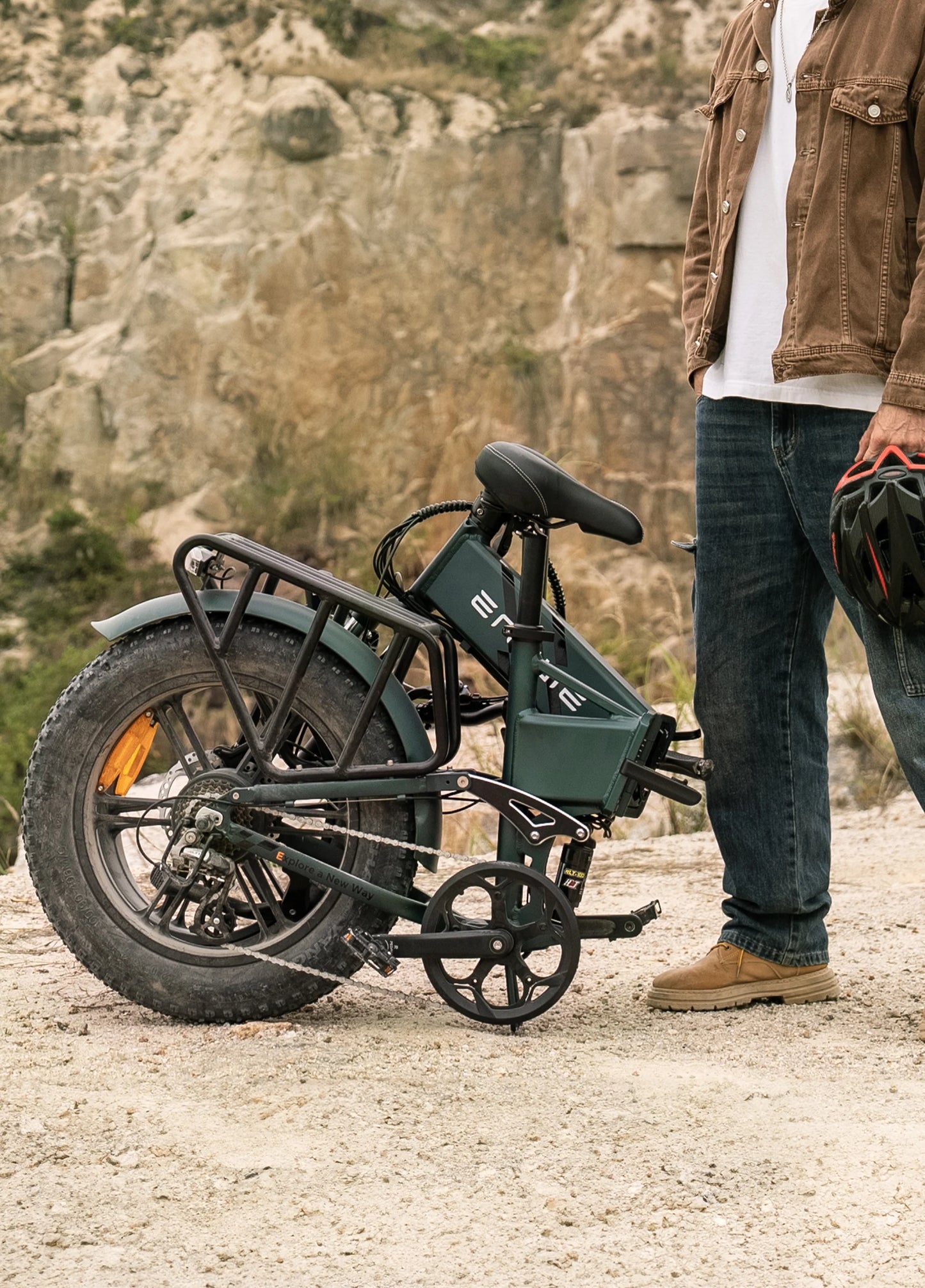 ENGWE Engine PRO 2.0 Full Suspension Foldable E-Bike 15.5mph 74mi 75Nm 1000W