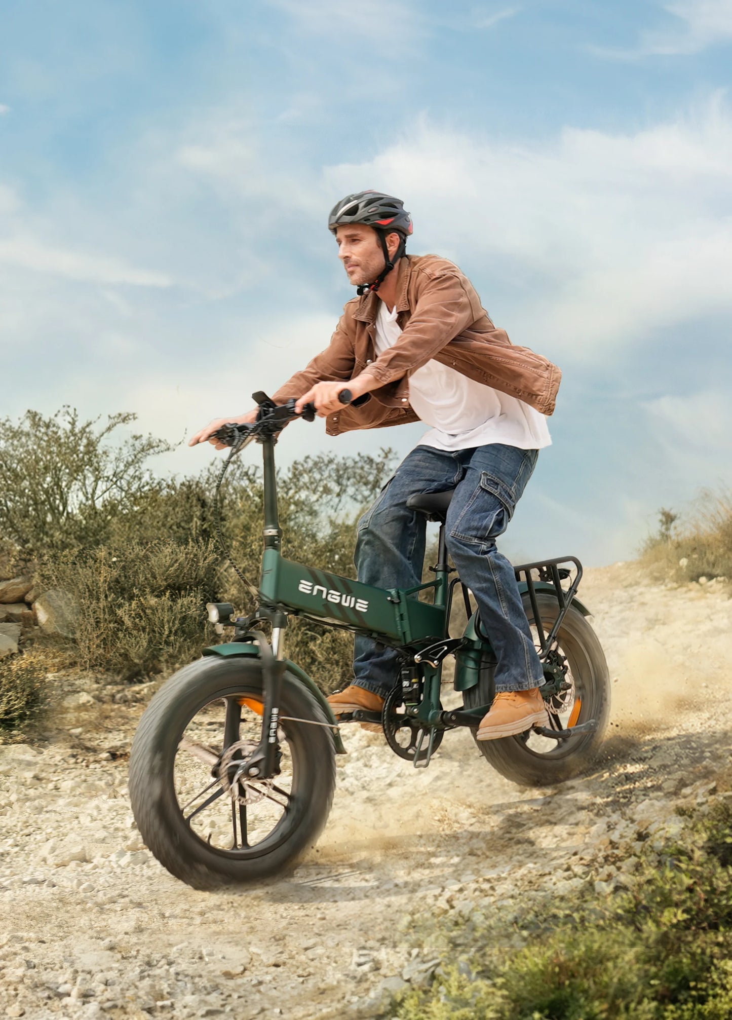 ENGWE Engine PRO 2.0 Full Suspension Foldable E-Bike 15.5mph 74mi 75Nm 1000W