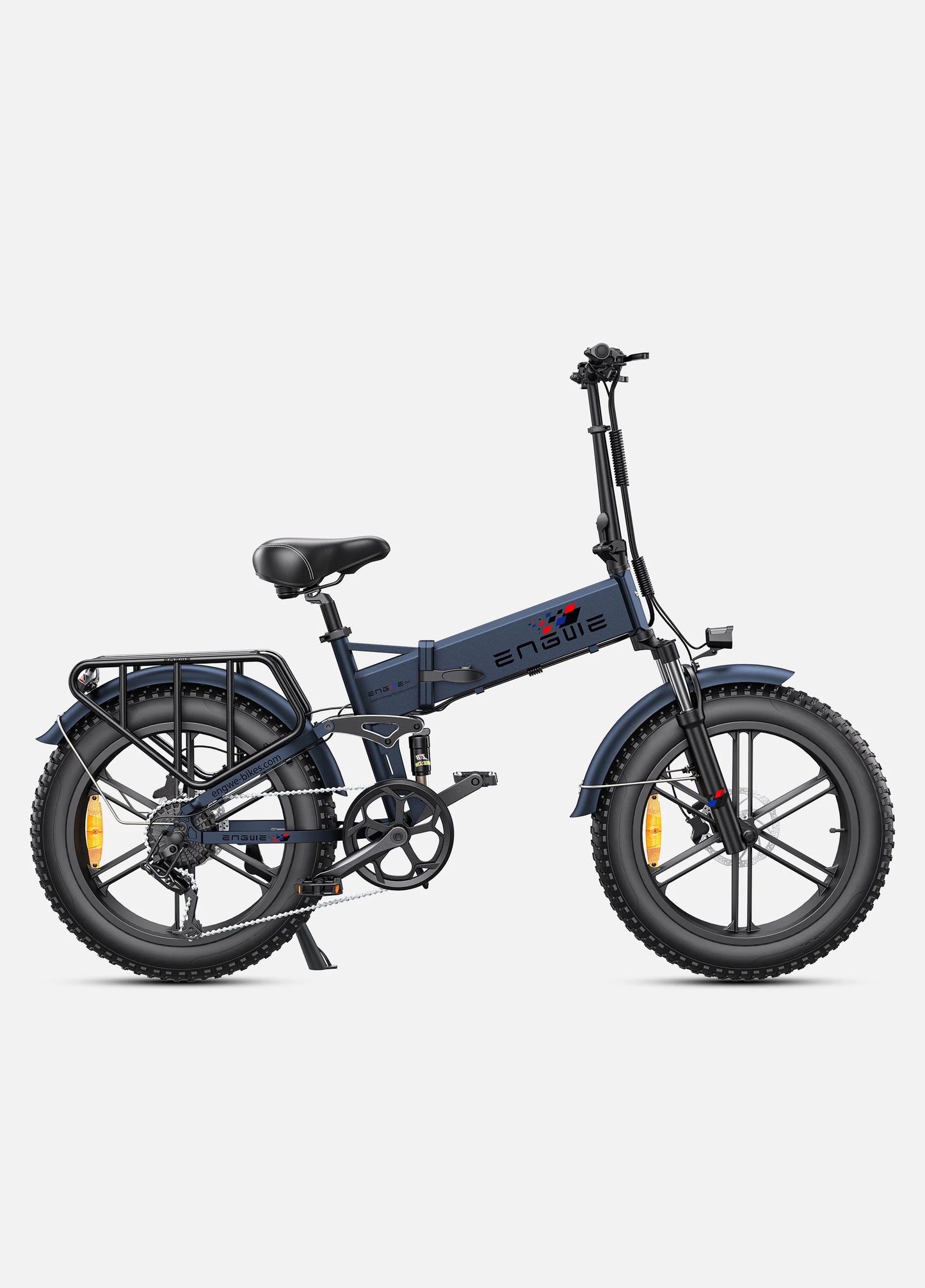 ENGWE Engine PRO 2.0 Full Suspension Foldable E-Bike 15.5mph 74mi 75Nm 1000W