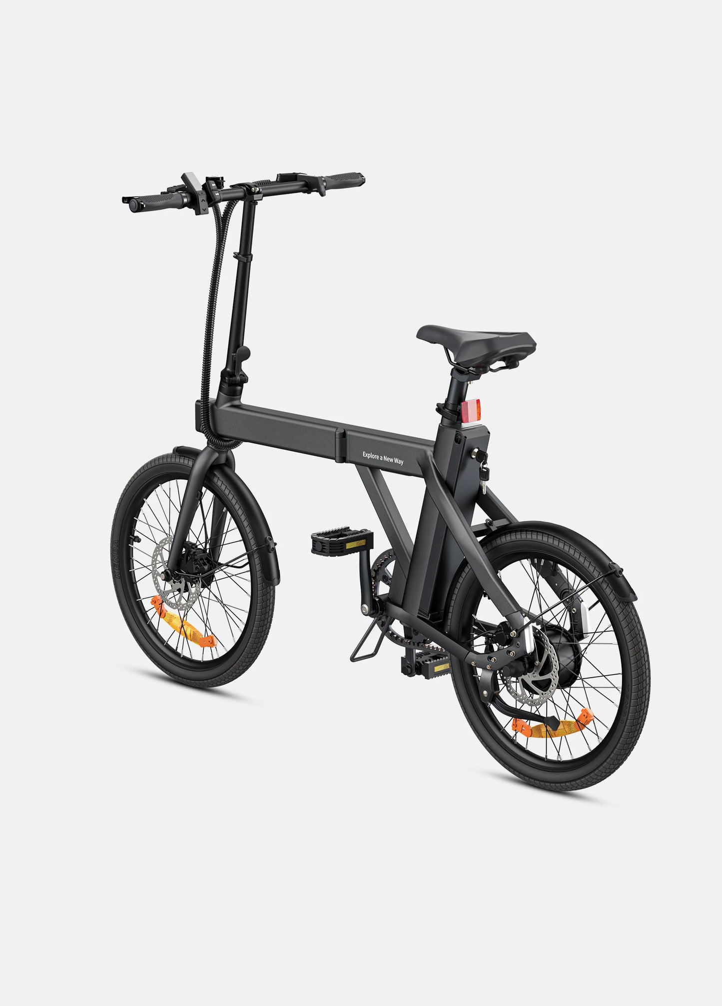 ENGWE P20 Quiet Motor, Torque Sensor Folding Electric Bike - Top Speed 15.5mph | 42Nm Torque | 62mi Range | 250W Power