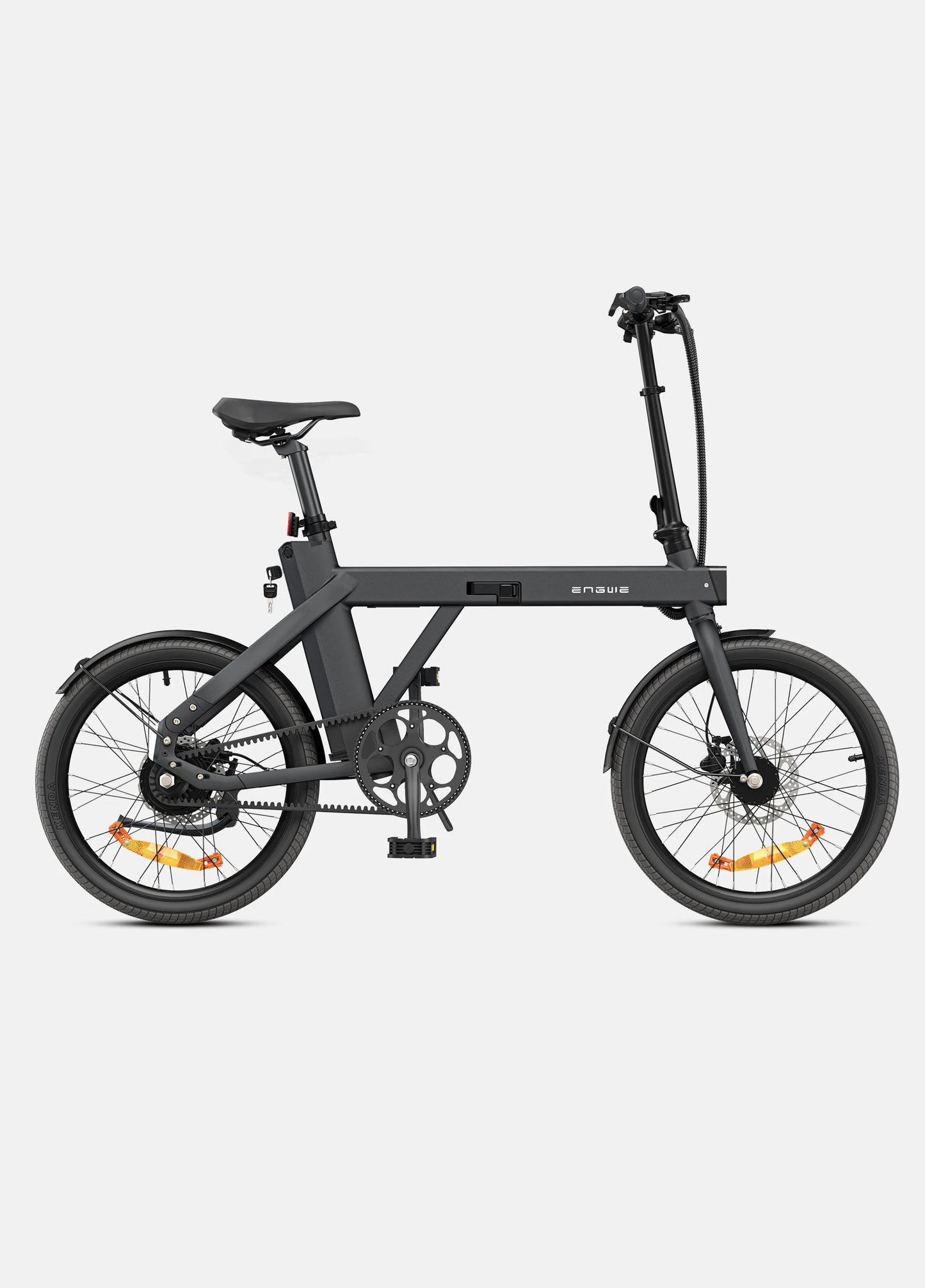ENGWE P20 Quiet Motor, Torque Sensor Folding Electric Bike - Top Speed 15.5mph | 42Nm Torque | 62mi Range | 250W Power