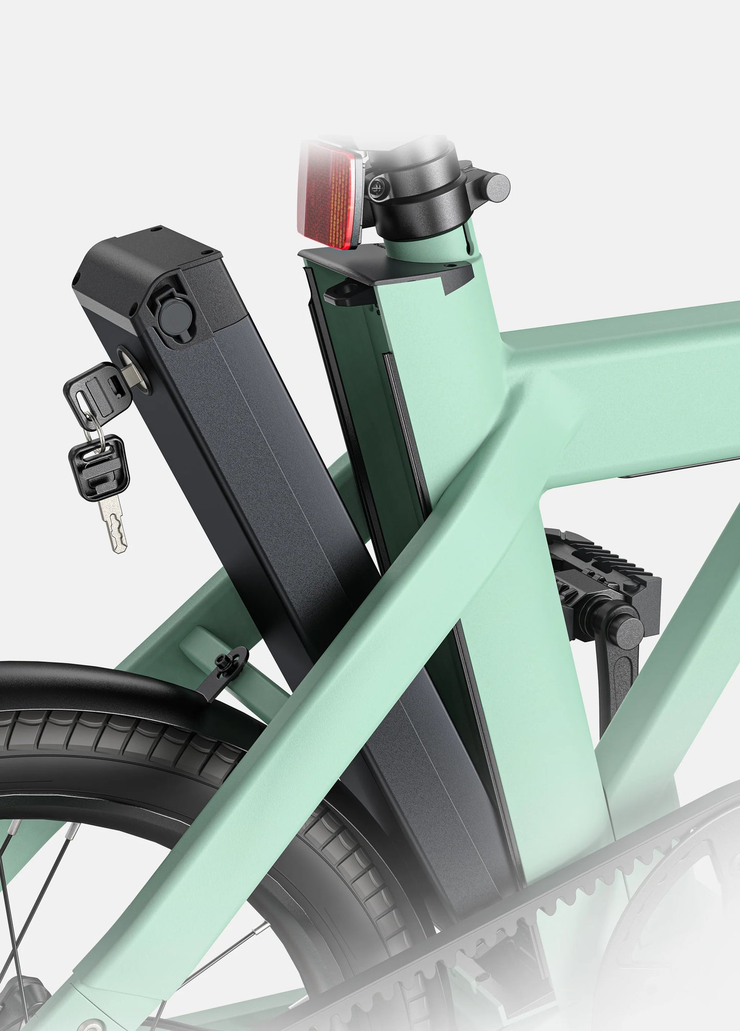 ENGWE P20 Quiet Motor, Torque Sensor Folding Electric Bike - Top Speed 15.5mph | 42Nm Torque | 62mi Range | 250W Power
