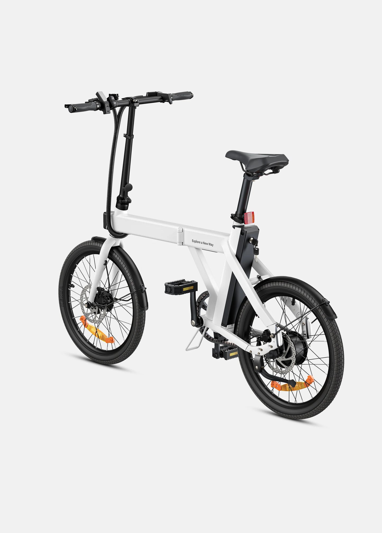 ENGWE P20 Quiet Motor, Torque Sensor Folding Electric Bike - Top Speed 15.5mph | 42Nm Torque | 62mi Range | 250W Power
