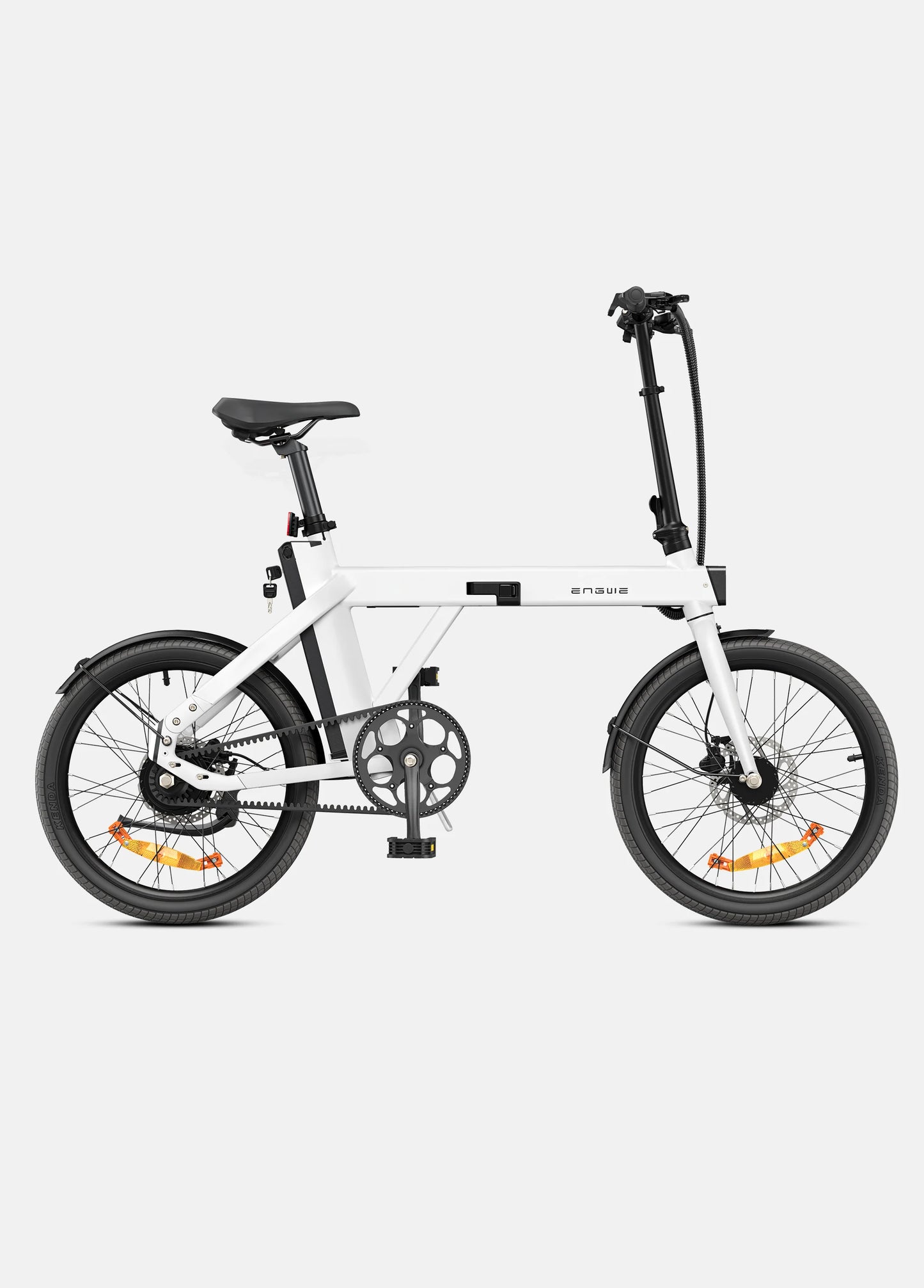 ENGWE P20 Quiet Motor, Torque Sensor Folding Electric Bike - Top Speed 15.5mph | 42Nm Torque | 62mi Range | 250W Power