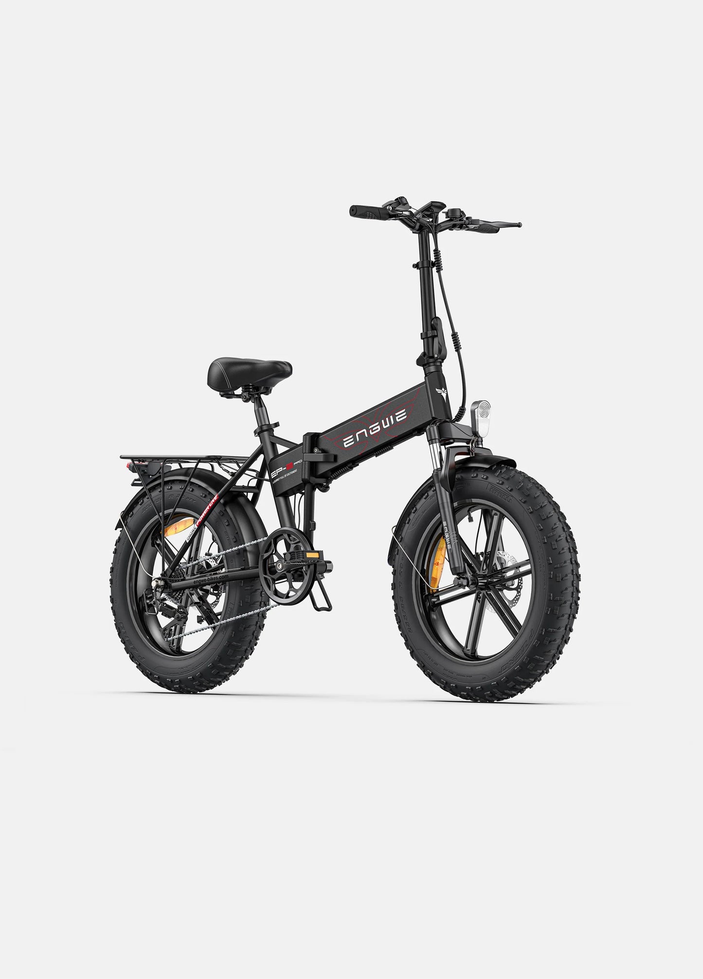 ENGWE EP-2 PRO Foldable Full Suspension Electric Bike - Top Speed 15.5mph | 74mi Range | 250W Power