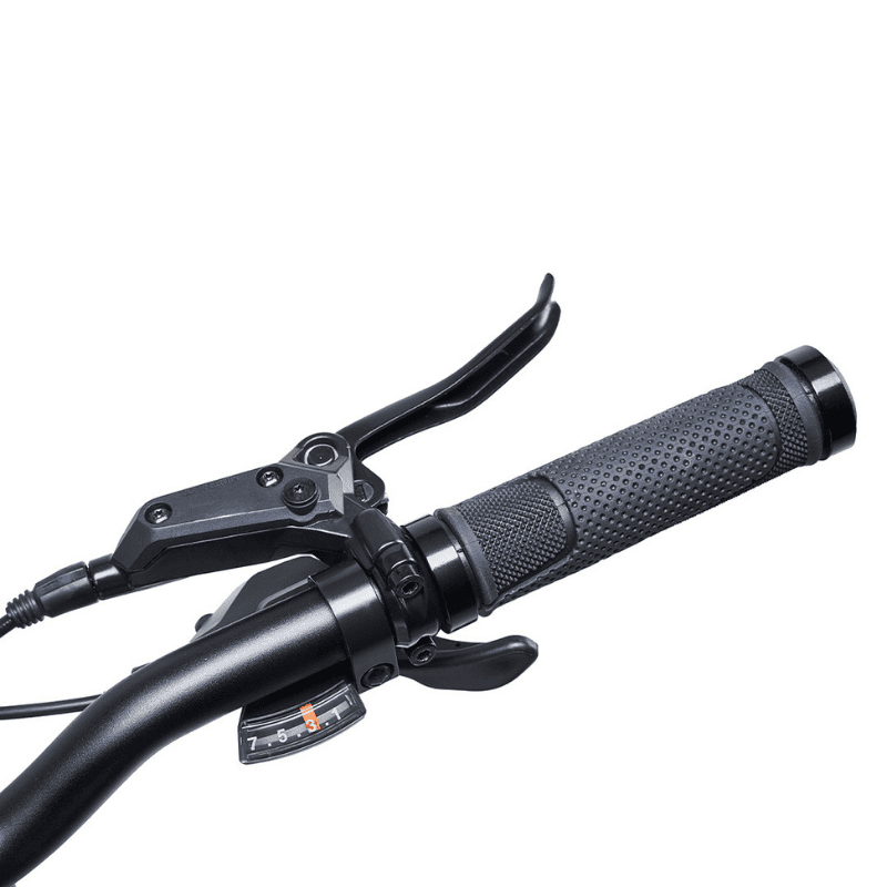 HYGGE Vester Step All Terrain Foldable Fat Tyres Electric Bike- Top Speed 15.5mph | 50mi Range | 48V Battery | 250W Power - Onyx Black