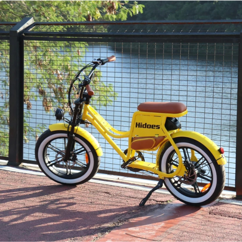 HIDOES C8 Fat Tyre Ladies E-Bike 20" 15.5mph 250W 55km 48V