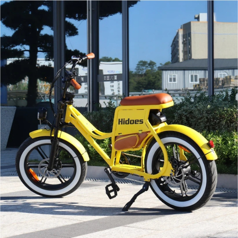 HIDOES C8 Fat Tyre Ladies E-Bike 20" 15.5mph 250W 55km 48V