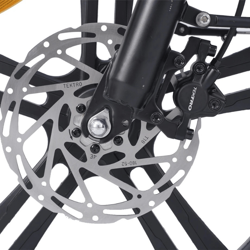HYGGE SORO Foldable Fat Tyre Electric Bike - Top Speed 15.5mph | 43mi Range | 48V 14Ah Battery | 250W Power - Hub Motor