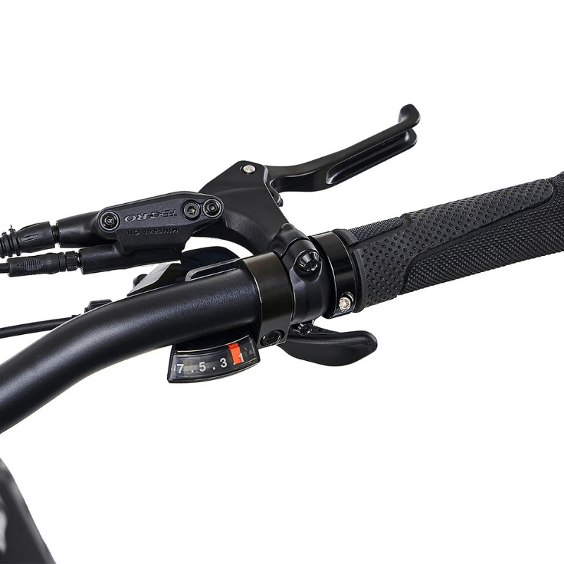 HYGGE SORO Foldable Fat Tyre Electric Bike - Top Speed 15.5mph | 43mi Range | 48V 14Ah Battery | 250W Power - Hub Motor