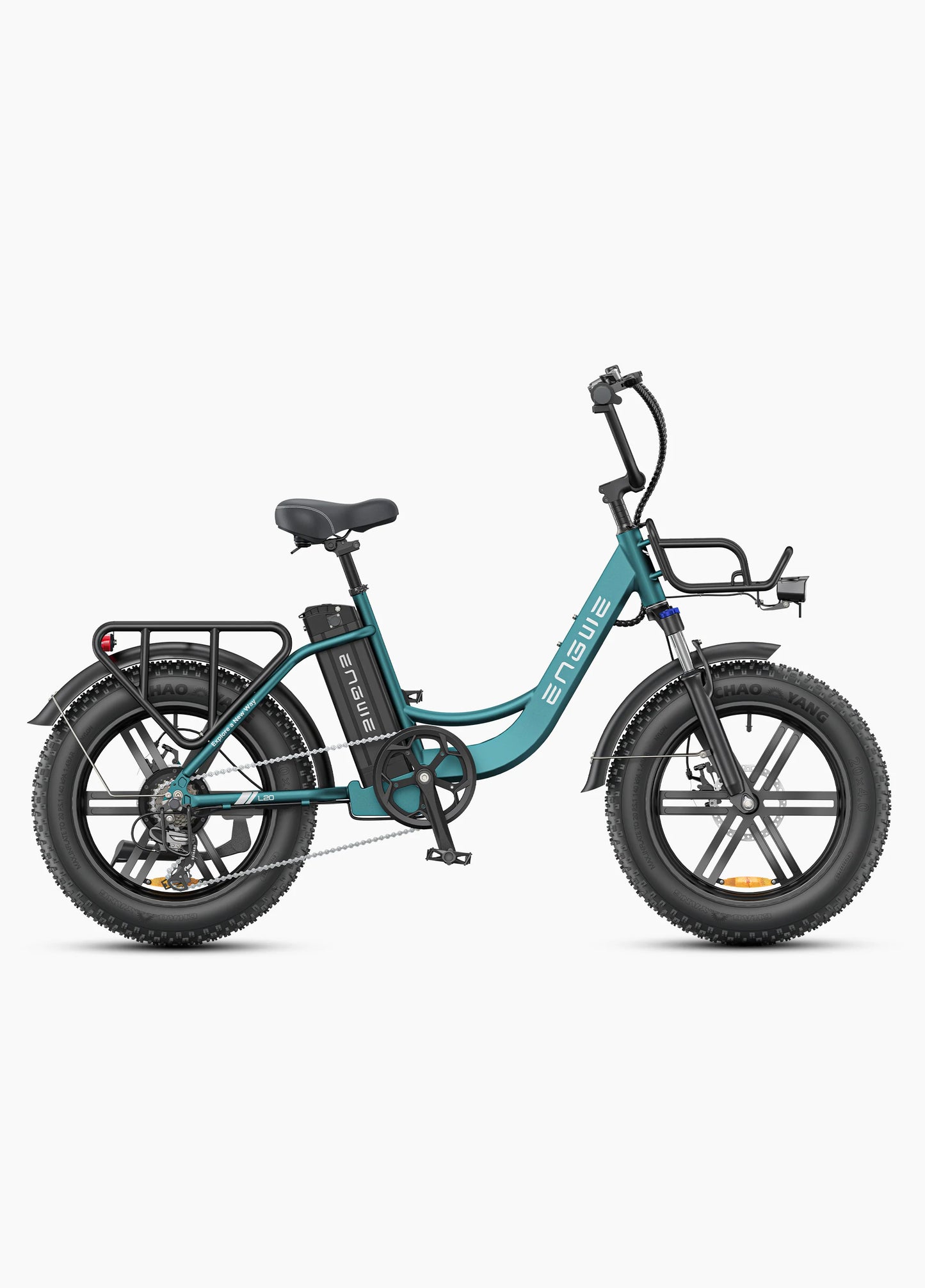 ENGWE L20 Step-Thru Front Suspension Electric Bike - Top Speed 15.5mph | 87m Range | 250W Power *DISCONTINUED*