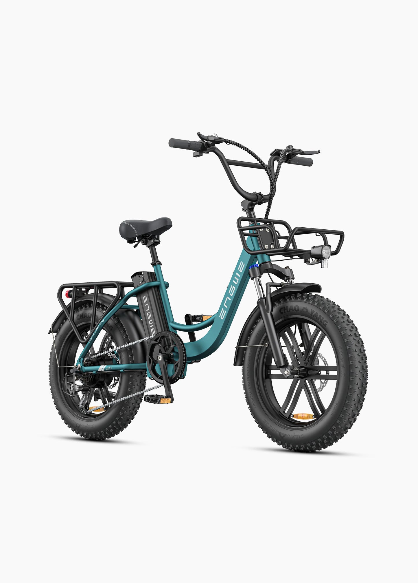 ENGWE L20 Step-Thru Front Suspension Electric Bike - Top Speed 15.5mph | 87m Range | 250W Power *DISCONTINUED*