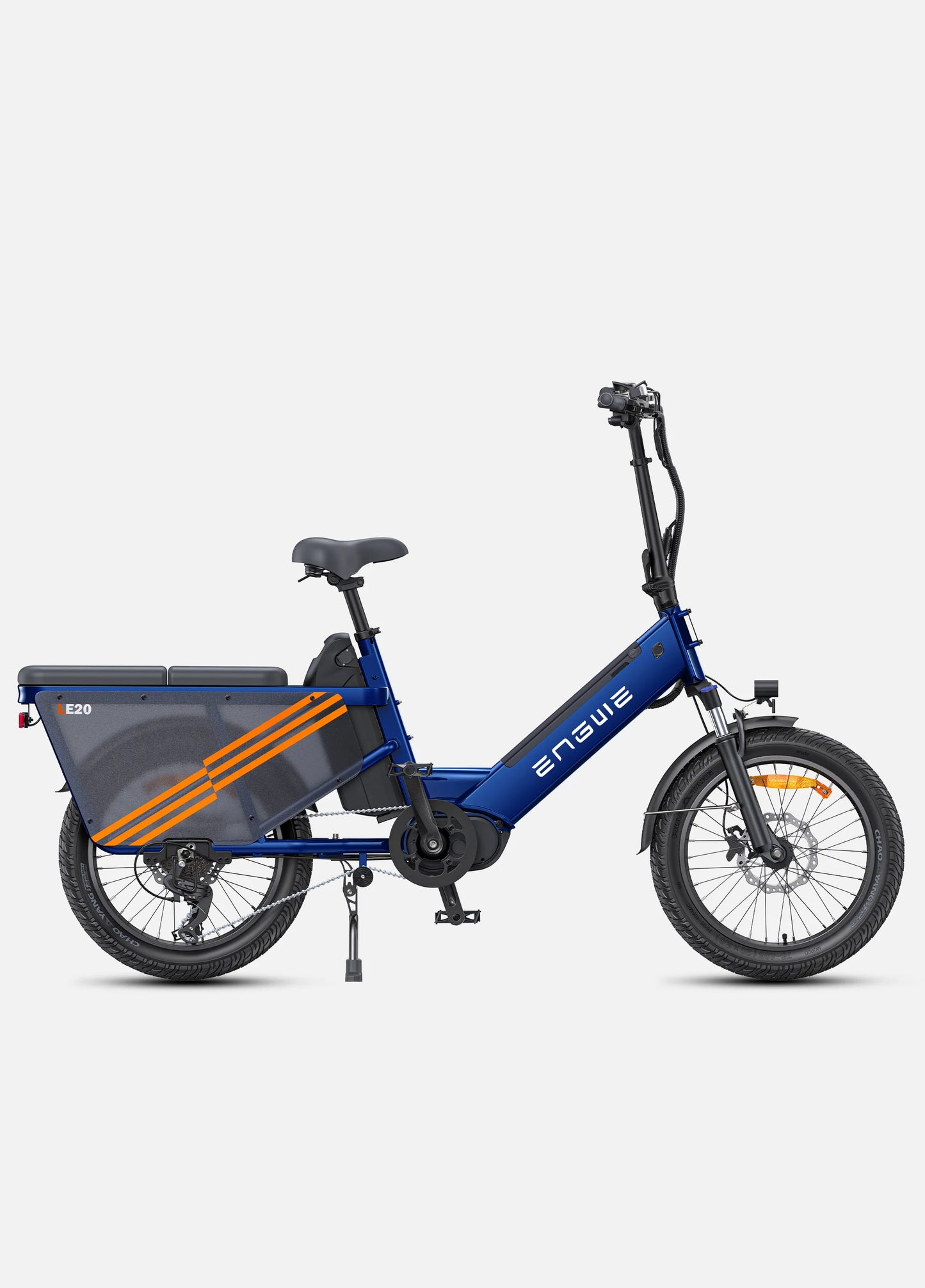 ENGWE LE20 Mid-drive Step-Thru Cargo Electric Bike - Torque Sensor | Top Speed 15.5mph | 111-217m Range | 250W Power