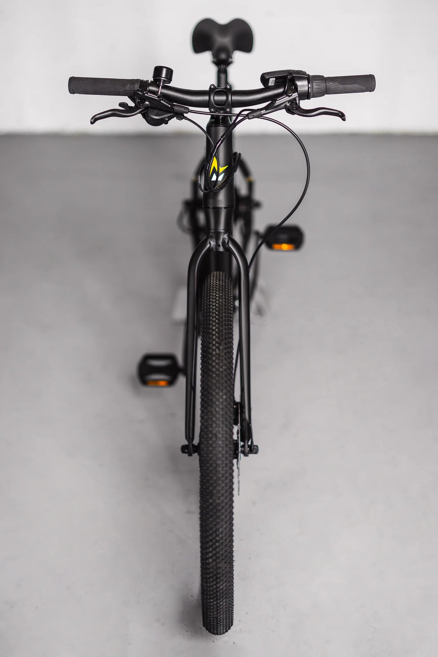 MARK2 Scrambler Light Weight Urban E-MTB Electric Mountain Bike - Top Speed 15.5mph | 20-60mi Range | 250W Power - Black