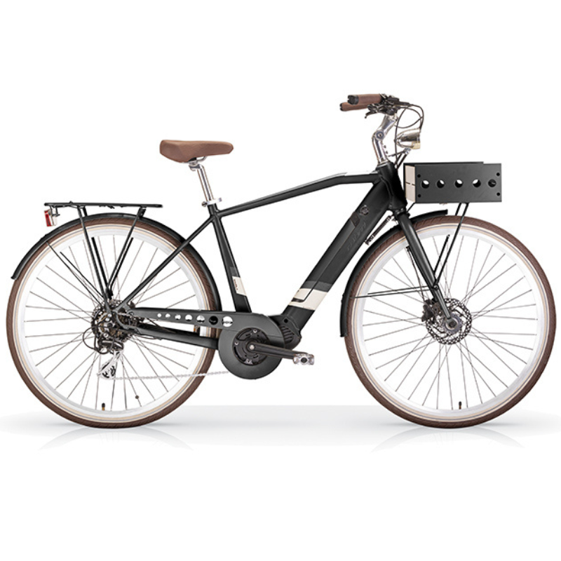 MBM Rambler Gents Electric City Bike 50" frame - Top Speed 15.5mph | 40mi Range | 250W Power