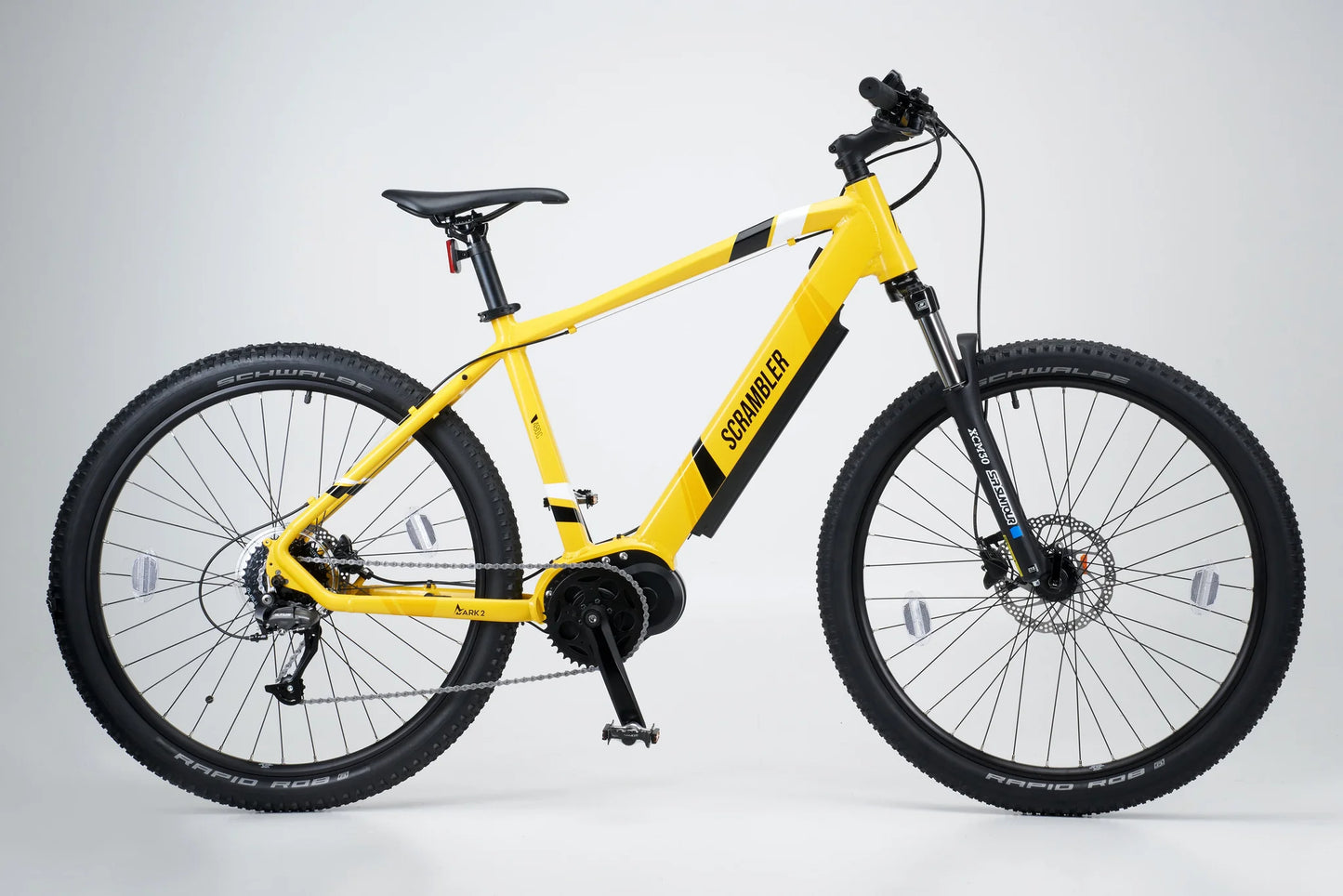 MARK2 Scrambler C Lightweight Hard Tail Electric Mountain Bike - 90Nm Torque | Top Speed 15.5mph | eMTB | 61mi Range | 250W Power