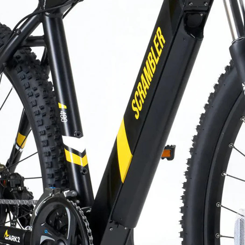 MARK2 Scrambler C Lightweight Hard Tail Electric Mountain Bike - 90Nm Torque | Top Speed 15.5mph | eMTB | 61mi Range | 250W Power