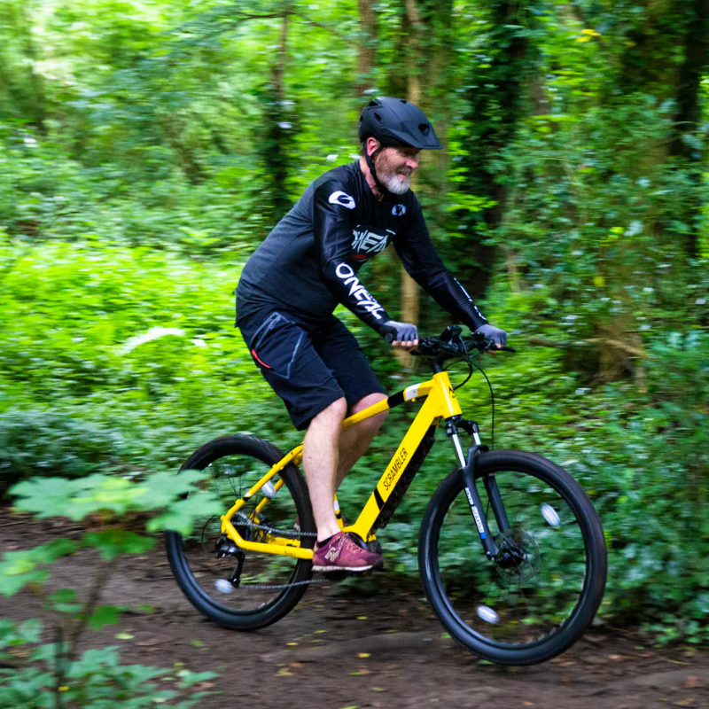 MARK2 Scrambler C Lightweight Hard Tail Electric Mountain Bike - 90Nm Torque | Top Speed 15.5mph | eMTB | 61mi Range | 250W Power