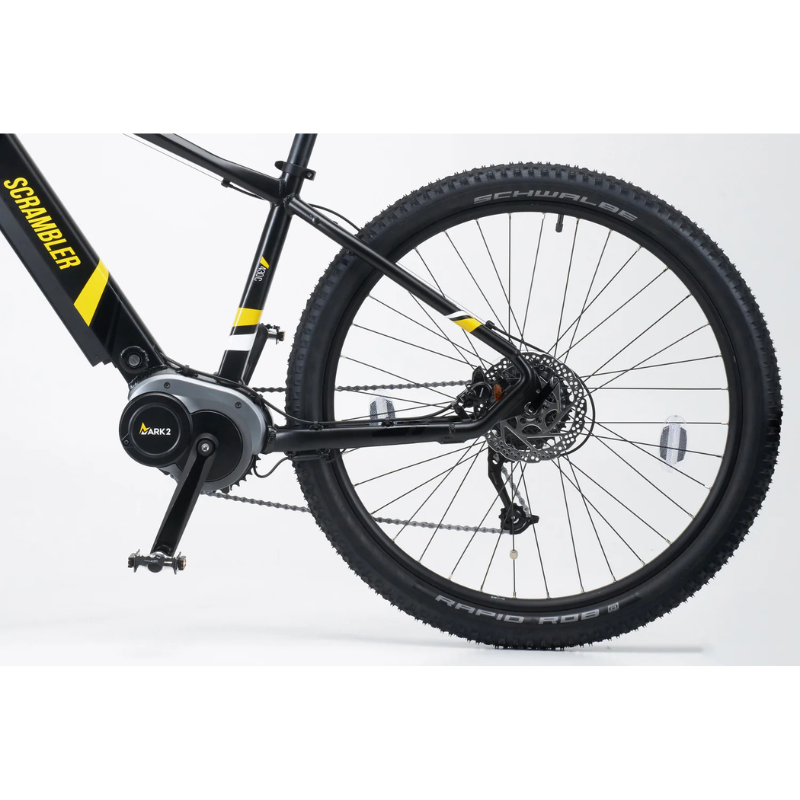 MARK2 Scrambler C Lightweight Hard Tail Electric Mountain Bike - 90Nm Torque | Top Speed 15.5mph | eMTB | 61mi Range | 250W Power