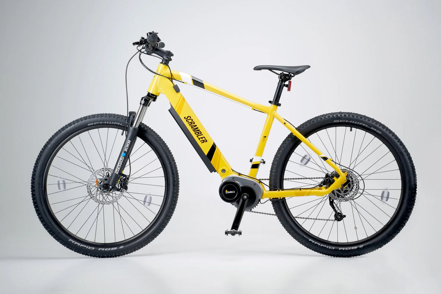 MARK2 Scrambler C Lightweight Hard Tail Electric Mountain Bike - 90Nm Torque | Top Speed 15.5mph | eMTB | 61mi Range | 250W Power