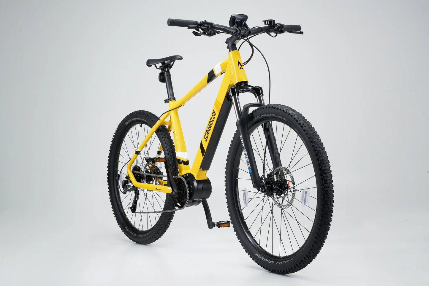 MARK2 Scrambler C Lightweight Hard Tail Electric Mountain Bike - 90Nm Torque | Top Speed 15.5mph | eMTB | 61mi Range | 250W Power