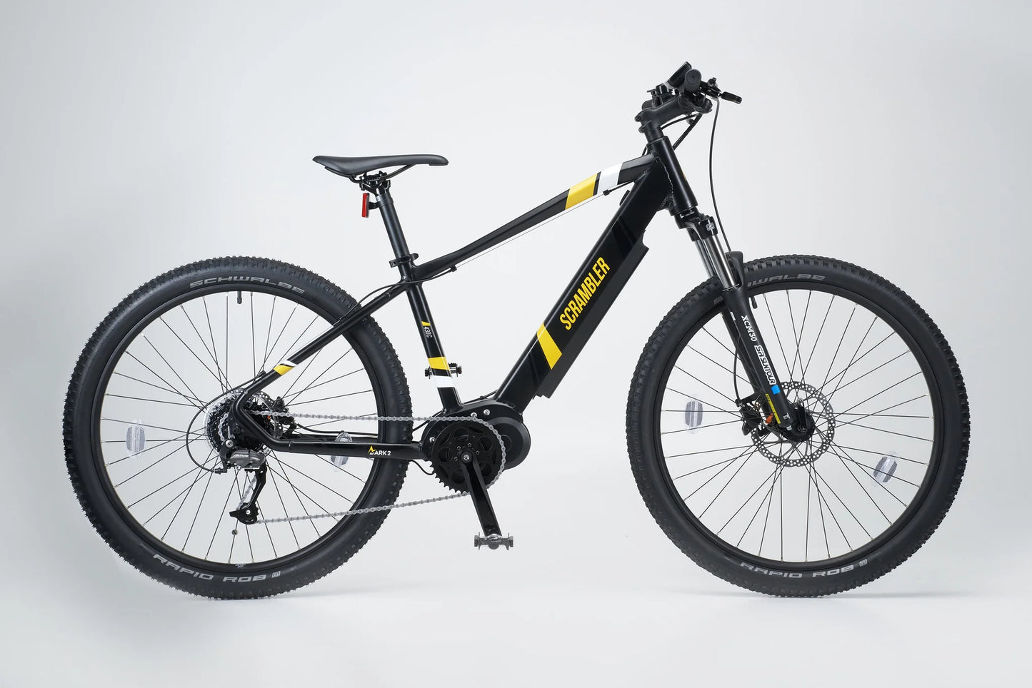 MARK2 Scrambler C Lightweight Hard Tail Electric Mountain Bike - 90Nm Torque | Top Speed 15.5mph | eMTB | 61mi Range | 250W Power