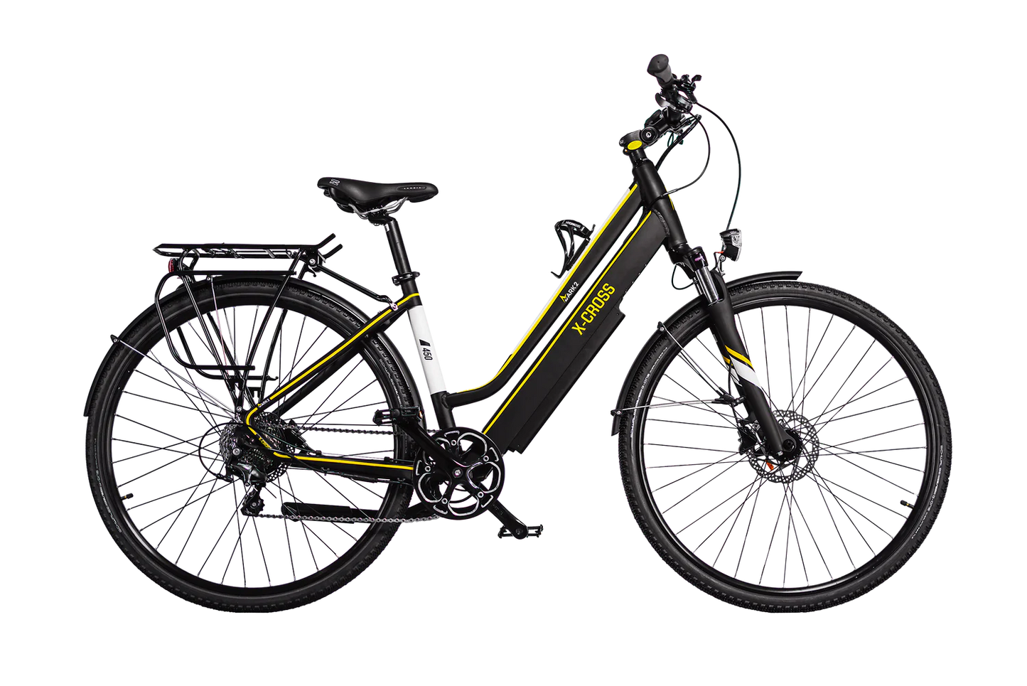 MARK2 X-Cross 450S Lightweight, Step Through, Hybrid, Sports, Commuter Electric Bike - Top Speed 15.5mph | 22-60mi Range | 250W Power