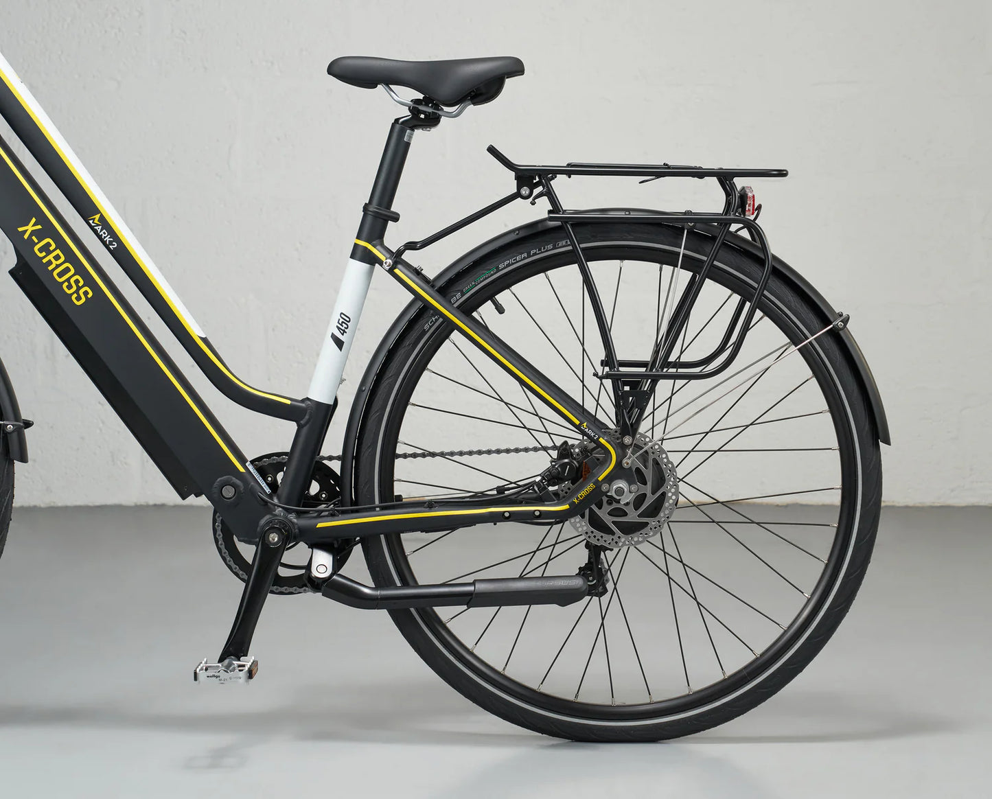 MARK2 X-Cross 450S Lightweight, Step Through, Hybrid, Sports, Commuter Electric Bike - Top Speed 15.5mph | 22-60mi Range | 250W Power