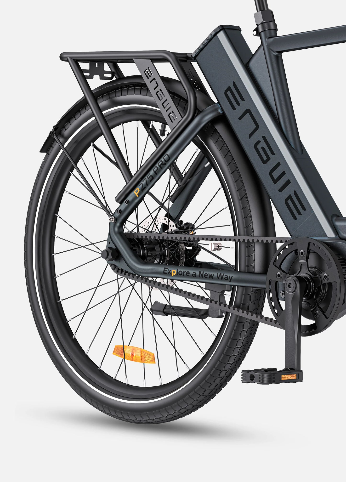 ENGWE P275 ST Commuting Electric Bike - Top Speed 15.5mph | 161mi Range | Torque Sensor | Mid-drive Motor | 250W Power